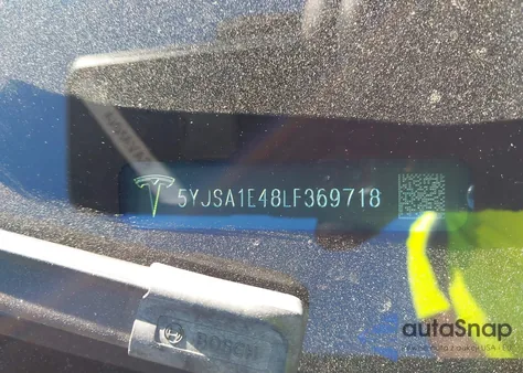 2020 Tesla Model S Performance Dual Motor All-Wheel Drive из США, поврежденный, VIN 5YJSA1E48LF369718